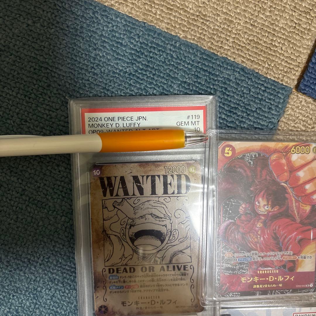 ニカ　ルフィ　手配書　psa10 他セット‼️ ヒロインズエディションビビsp追加