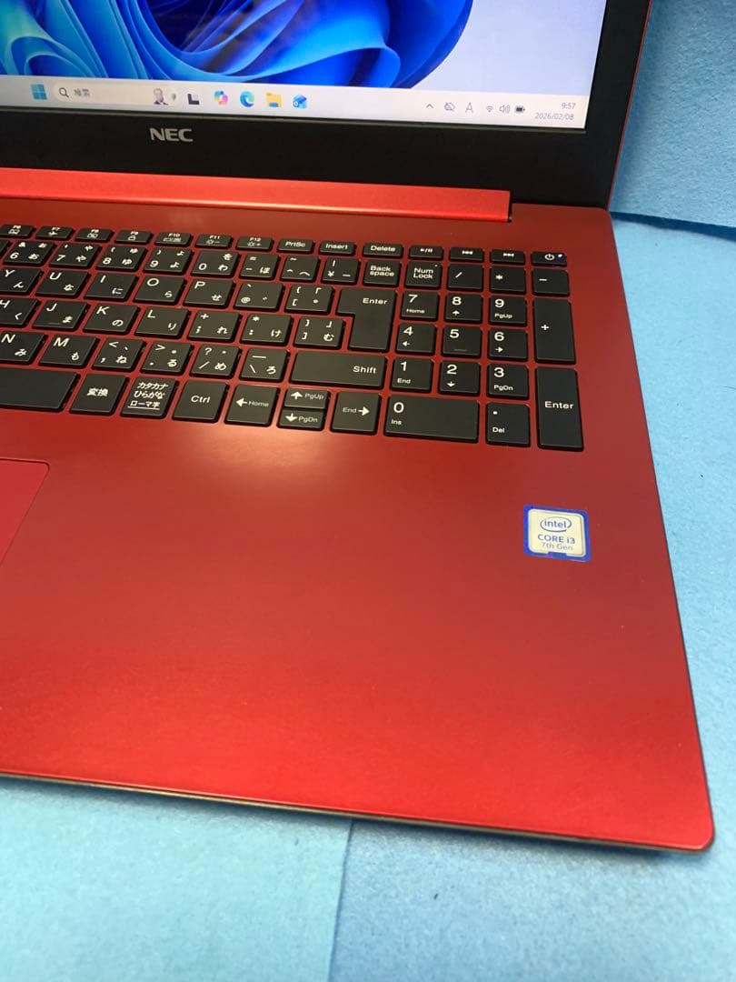 NEC/7th i3/Win11Pro/Office2021/新SSD/8GB㉗