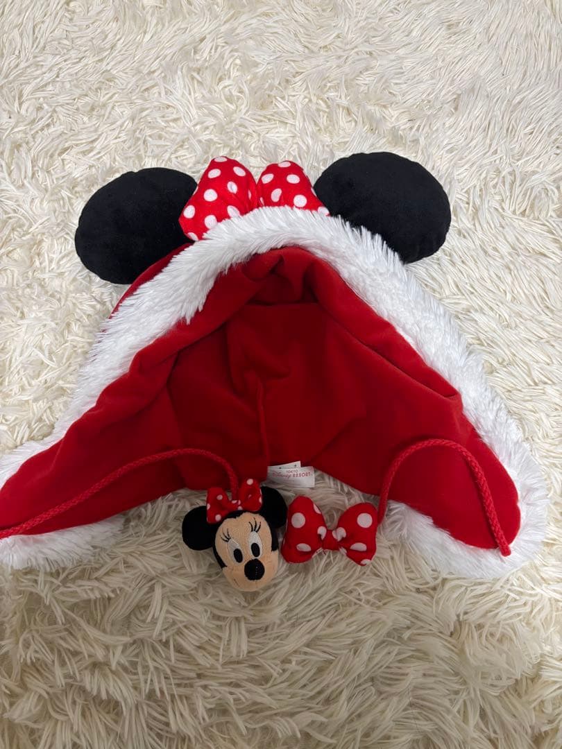 ディズニー ミニーちゃん ファンキャップ クリスマス 昔