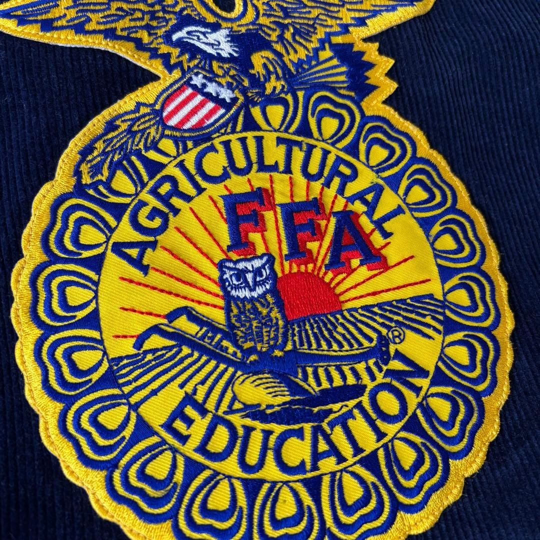 FFAジャケット　ファーマーズジャケット　サイズ36　ネイビー　コーデュロイ