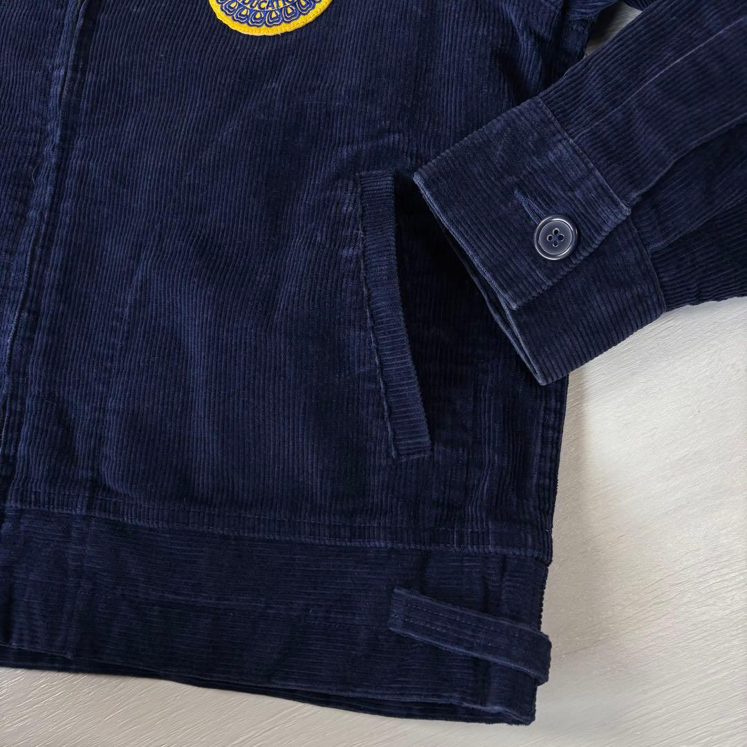 FFAジャケット　ファーマーズジャケット　サイズ36　ネイビー　コーデュロイ