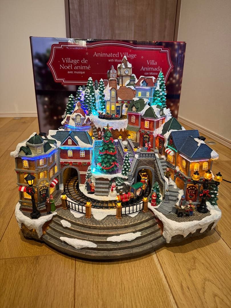 コストコ　クリスマス　アニメイテッドビレッジウィズミュージック　costco