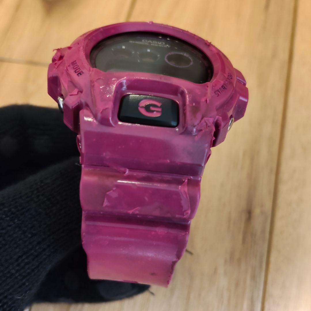 希少品　CASIO　ジーショック　dw-6900pl-4jf クレイジーカラー