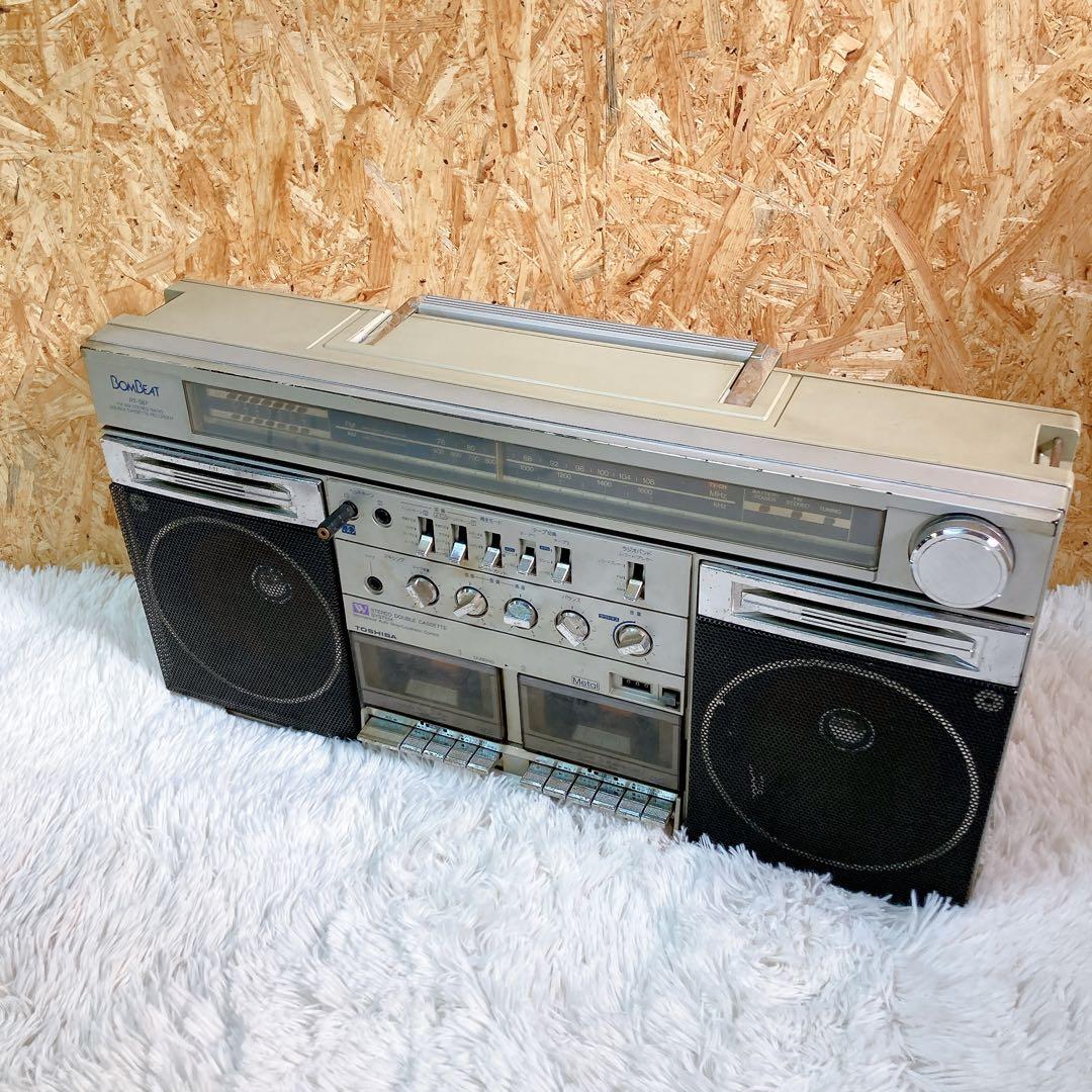 TOSHIBA RT-S87 ラジオカセットレコーダー　ラジカセ