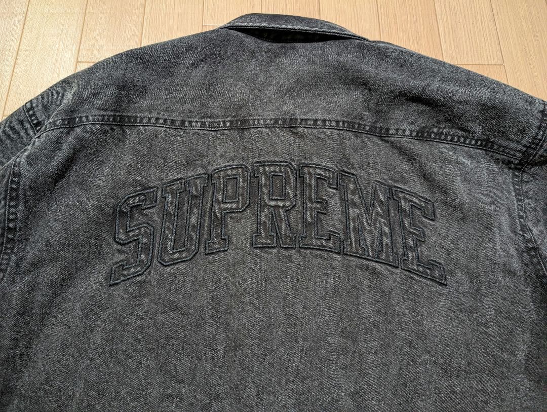 トップス Supreme Shearling Lined Work Denim Shirt