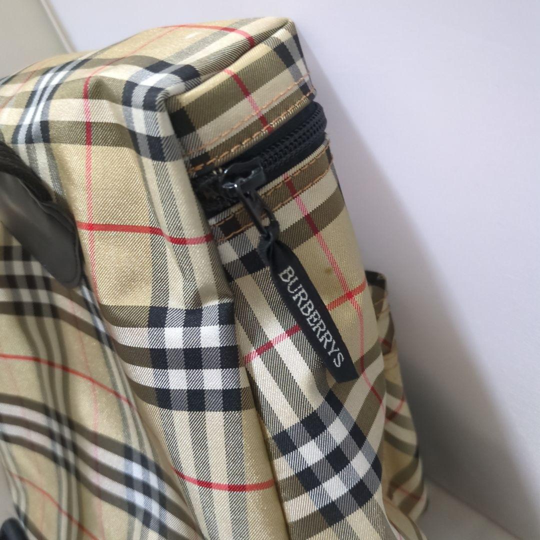 BURBERRYS バーバリーズ 全面英国チェック　リユックサック　ヴィンテージ
