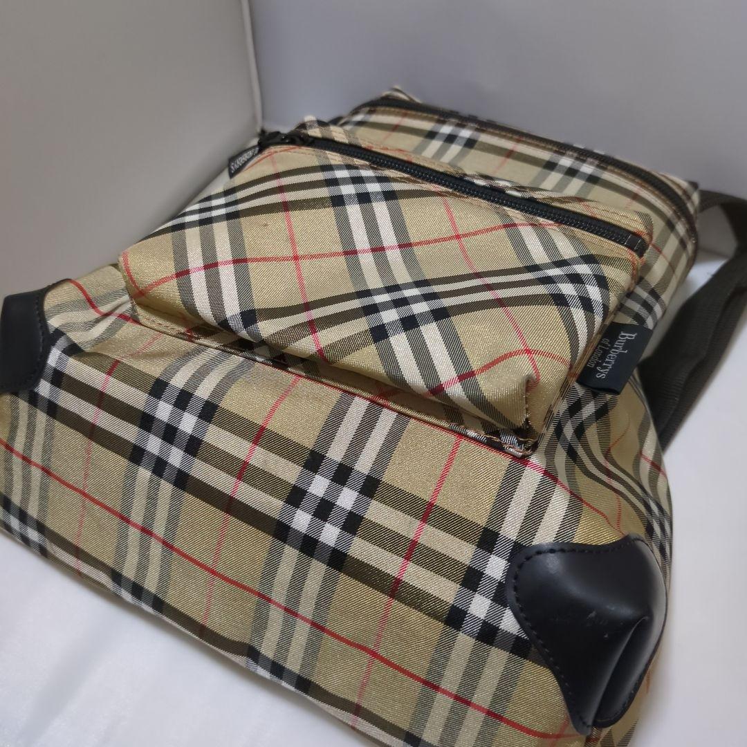 BURBERRYS バーバリーズ 全面英国チェック　リユックサック　ヴィンテージ