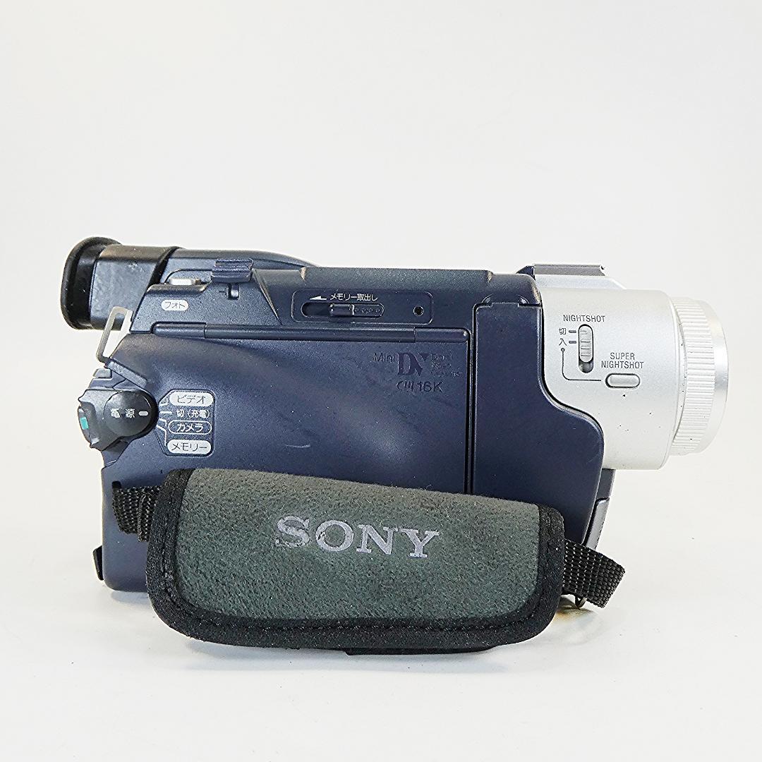 動作品 ソニーDCR-TRV107 MiniDV ビデオカメラ DVDダビングに