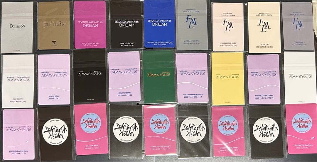 SEVENTEEN 会場限定 来場者 特典 ジョシュア weverse ユニバ