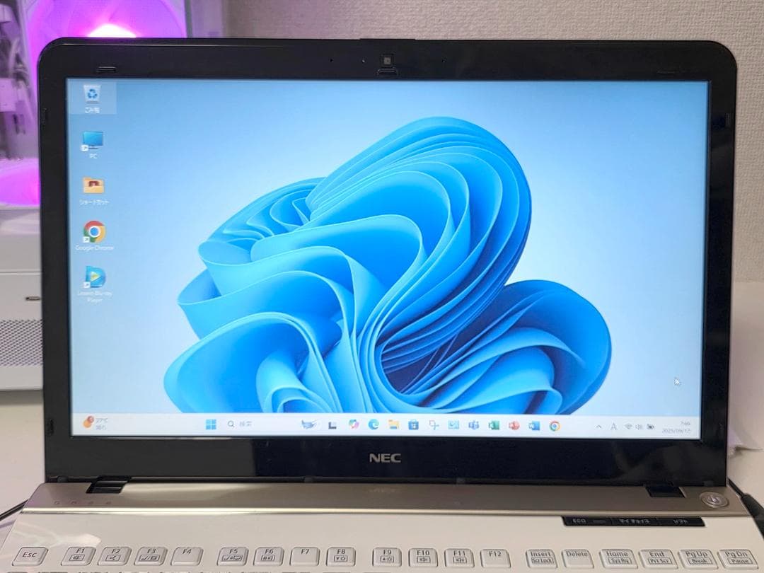 訳ありＮＥＣ LaVie S L150/L　きびきび動作ノートパソコン