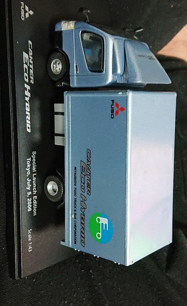 非売品キャンター1/43ミニカー