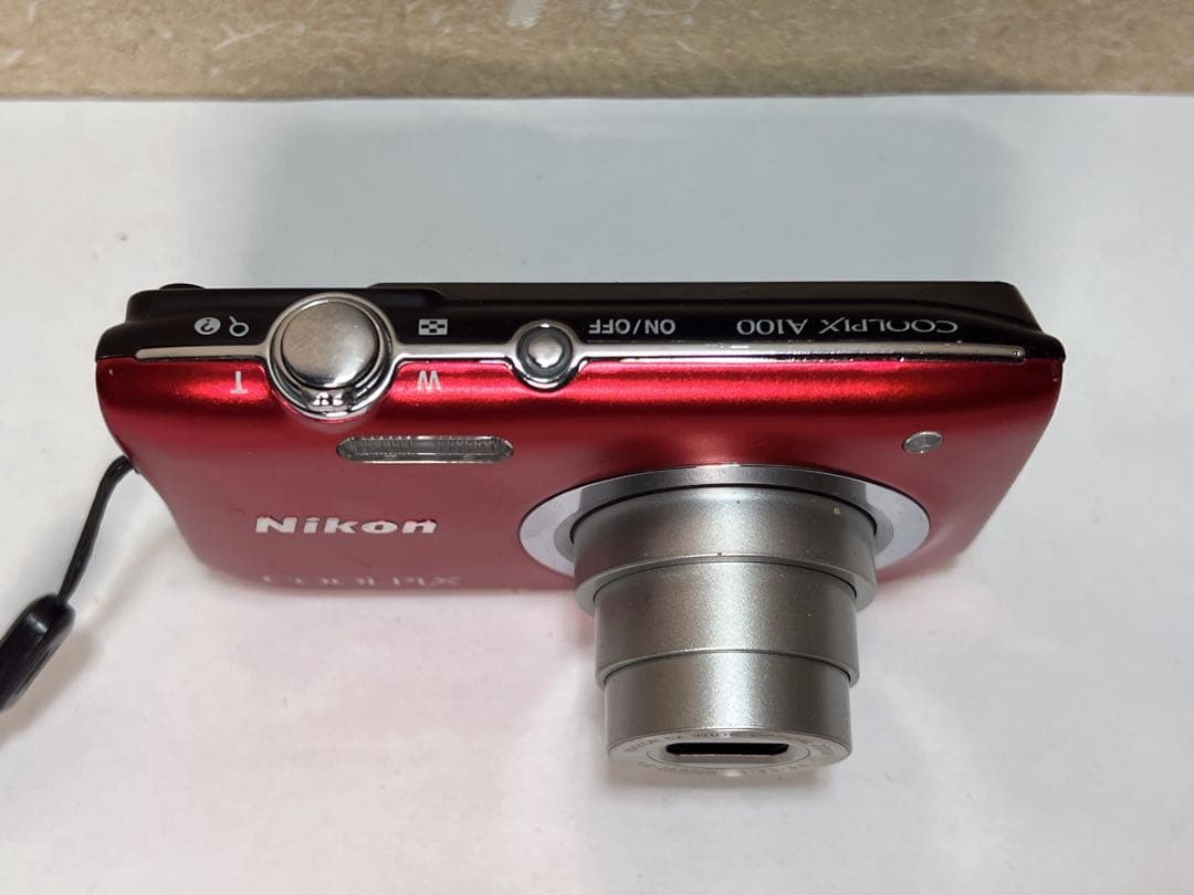 NIKON COOLPIX A100 デジタルカメラ レッド