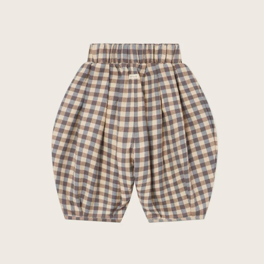 ボトムス organic zoo SHORELINE GINGHAM LODGE PANT