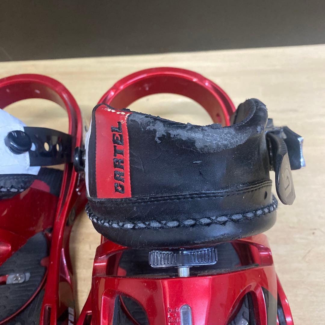 Burton CARTEL スノーボードビンディング レッド