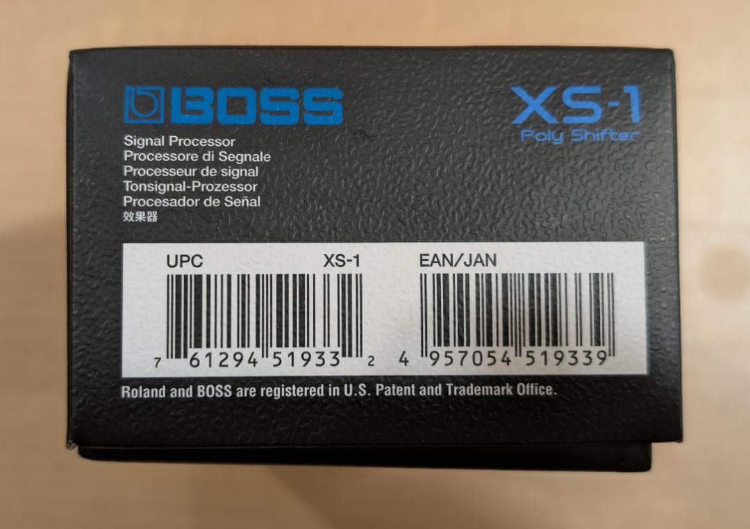 BOSS XS-1 Poly Shifter（箱・説明書あり）