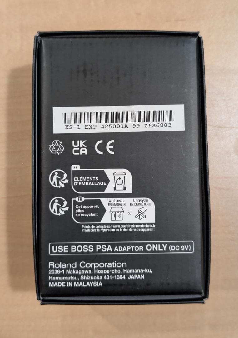 BOSS XS-1 Poly Shifter（箱・説明書あり）