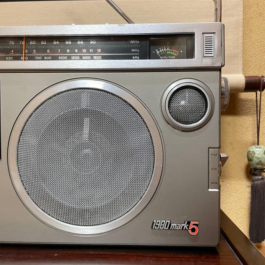 SONY／ラジカセ／CF-1980V／メンテ済み／メンテセット／外装美品