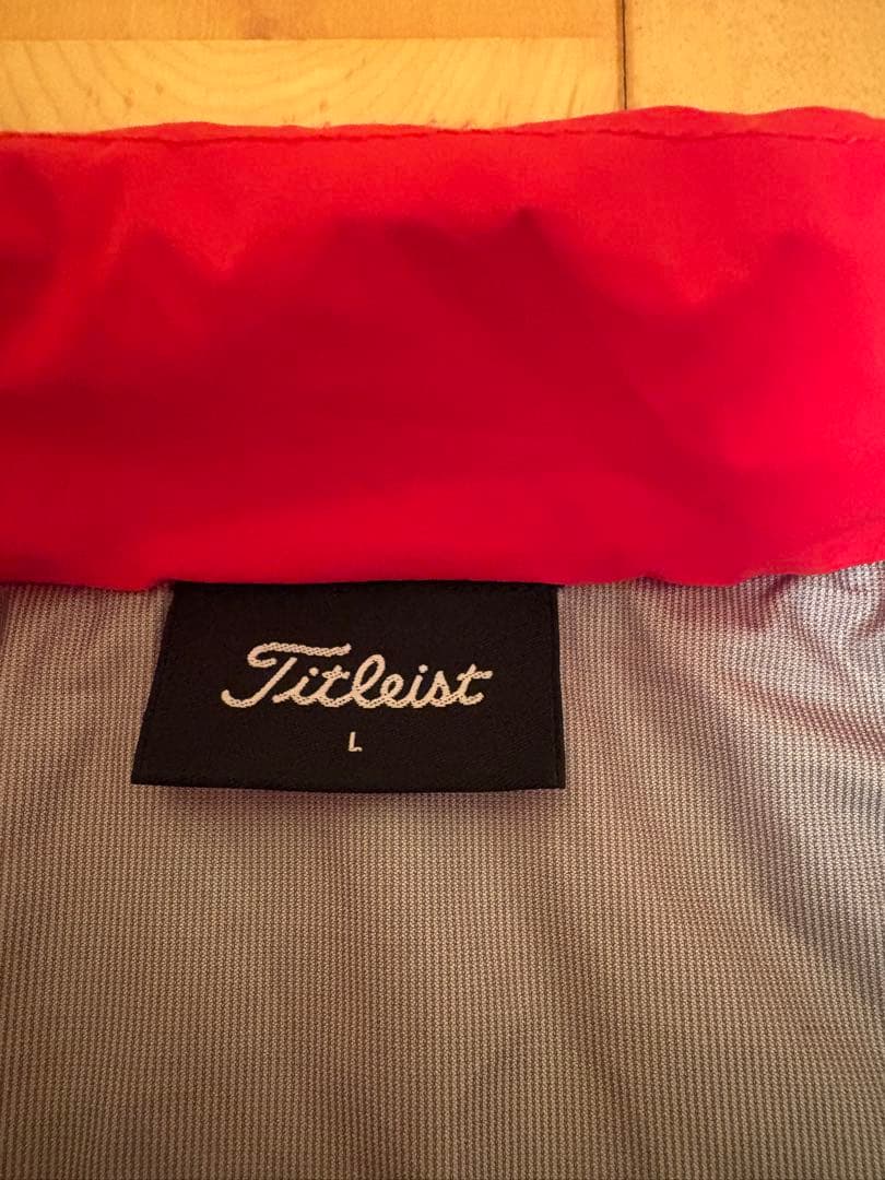 タイトリスト　Titleist メンズジャケット L レッド