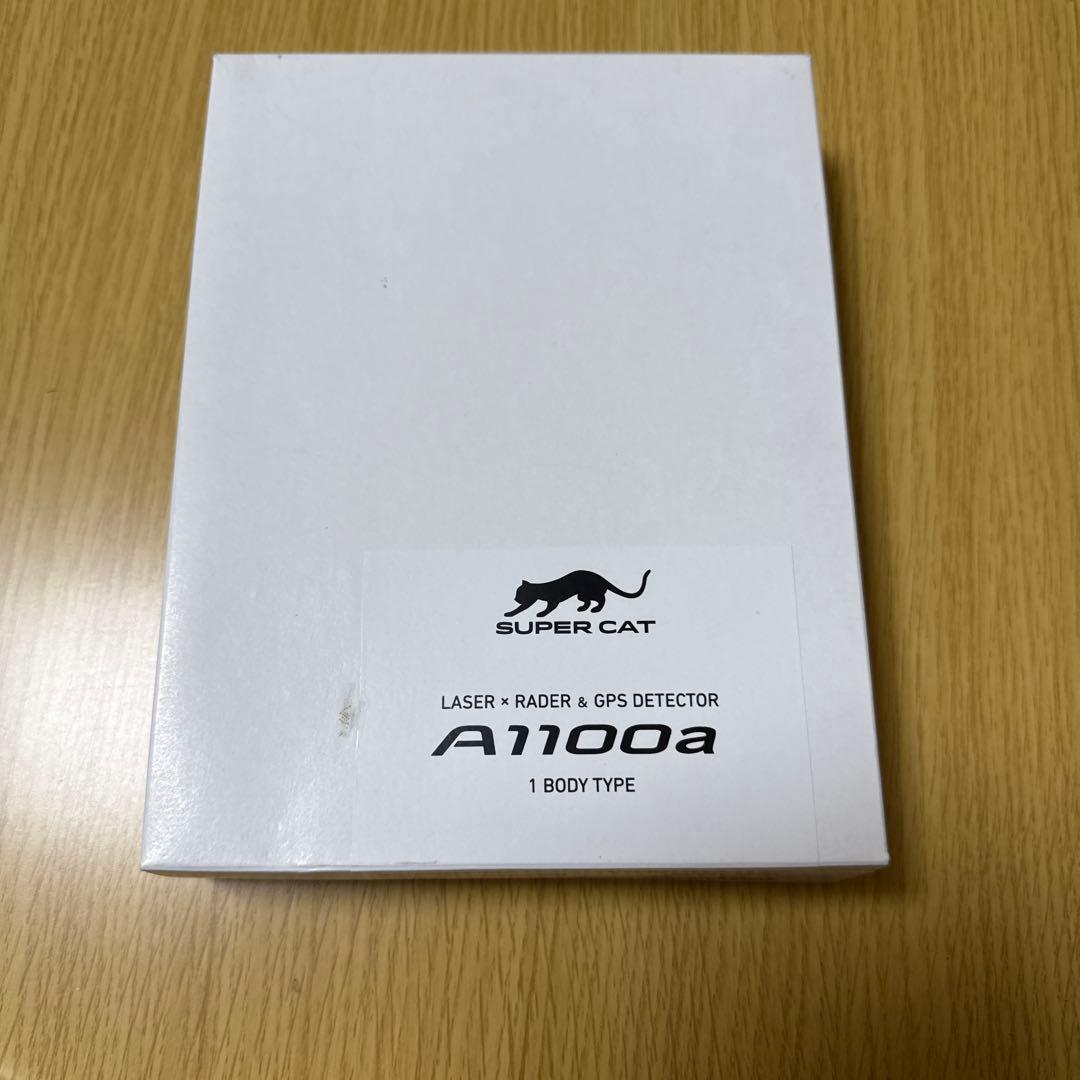 SUPER CAT A1100a レーダー探知機本体　ファームウェア更新済