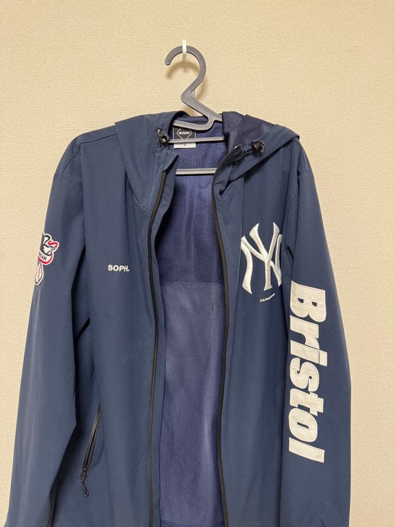 Bristol フード付きジャケット ネイビー