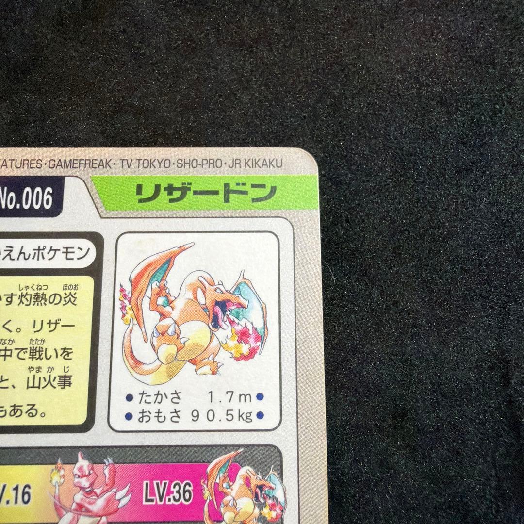 リザードン カードダス バンダイ FILE No.006