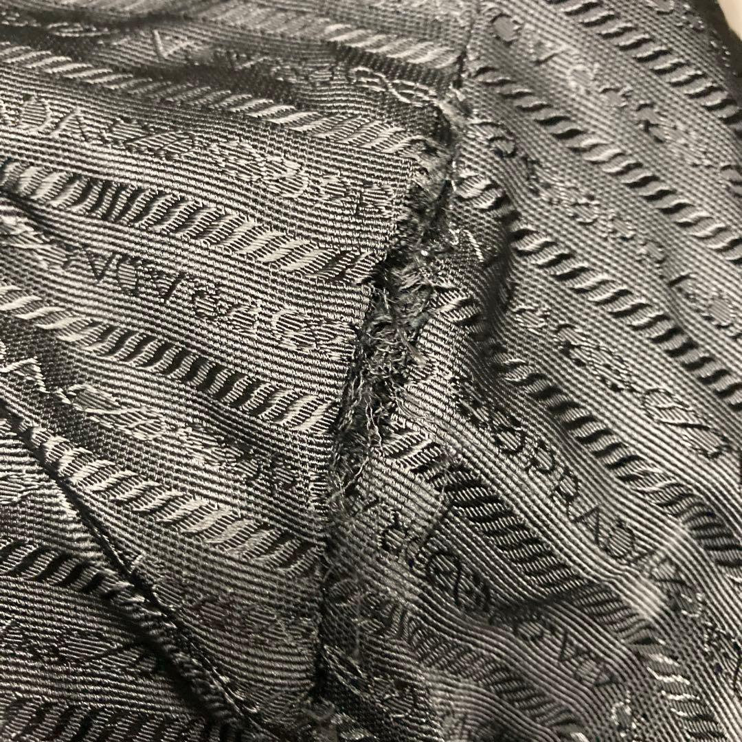 y*屋様 PRADA ブラック メッセンジャーバッグ