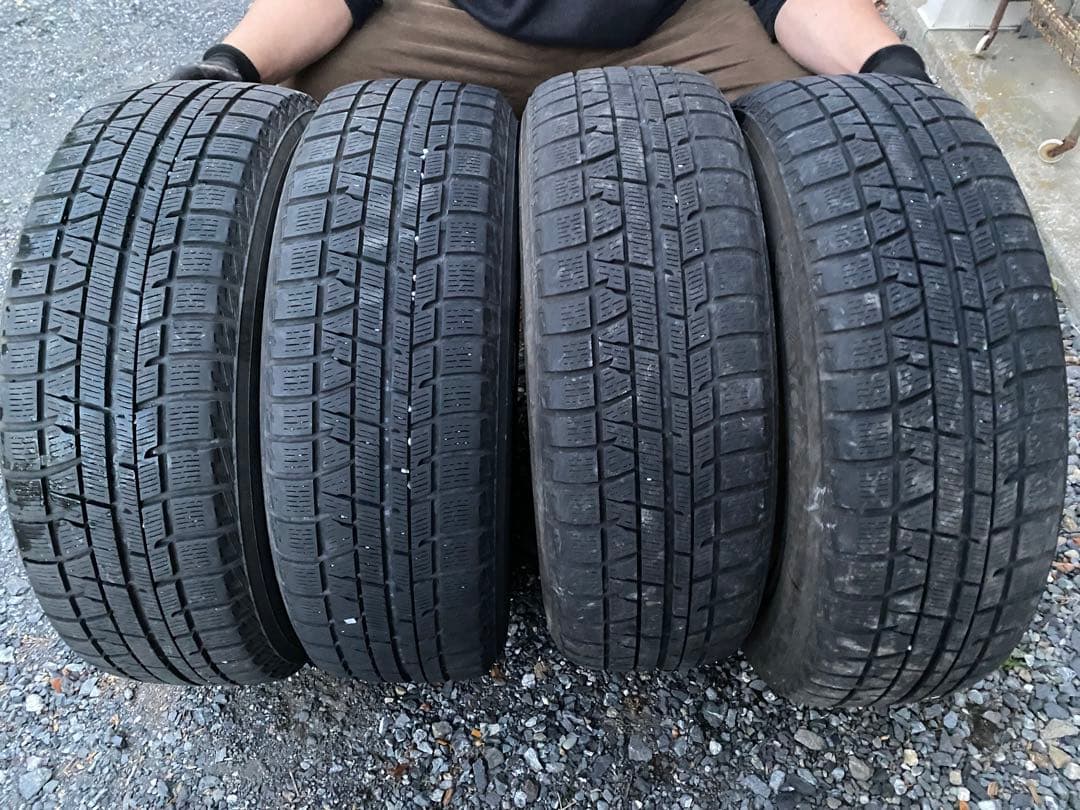 ジ*ジ様 14インチ ホイールセット スタッドレス YOKOHAMA ice G