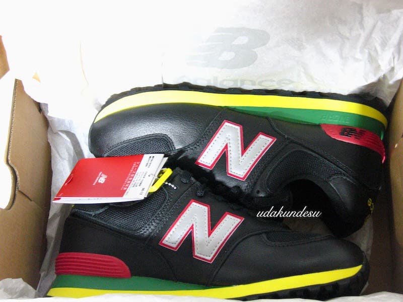 新品☆ラスタカラー☆ニューバランス ML574-27cm 限定品