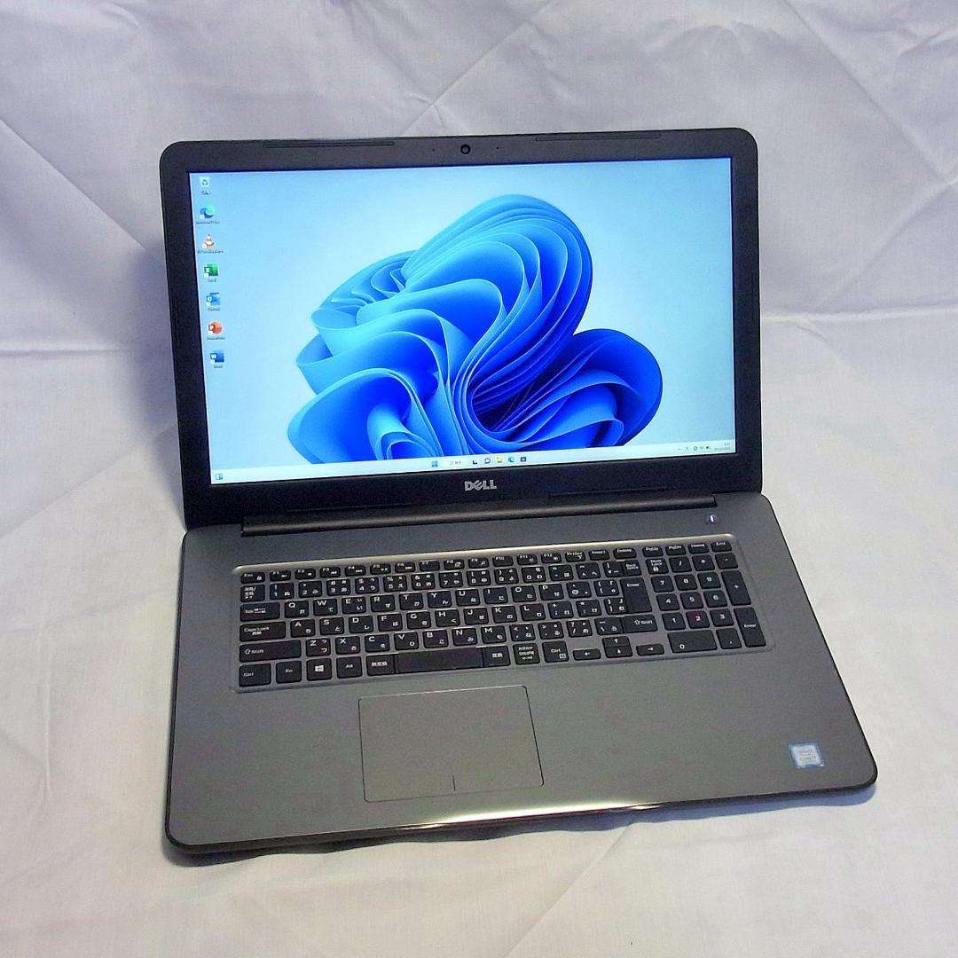 【年末年始も発送OK】17型デルノートパソコン／第7世代／i7／32GB／SSD