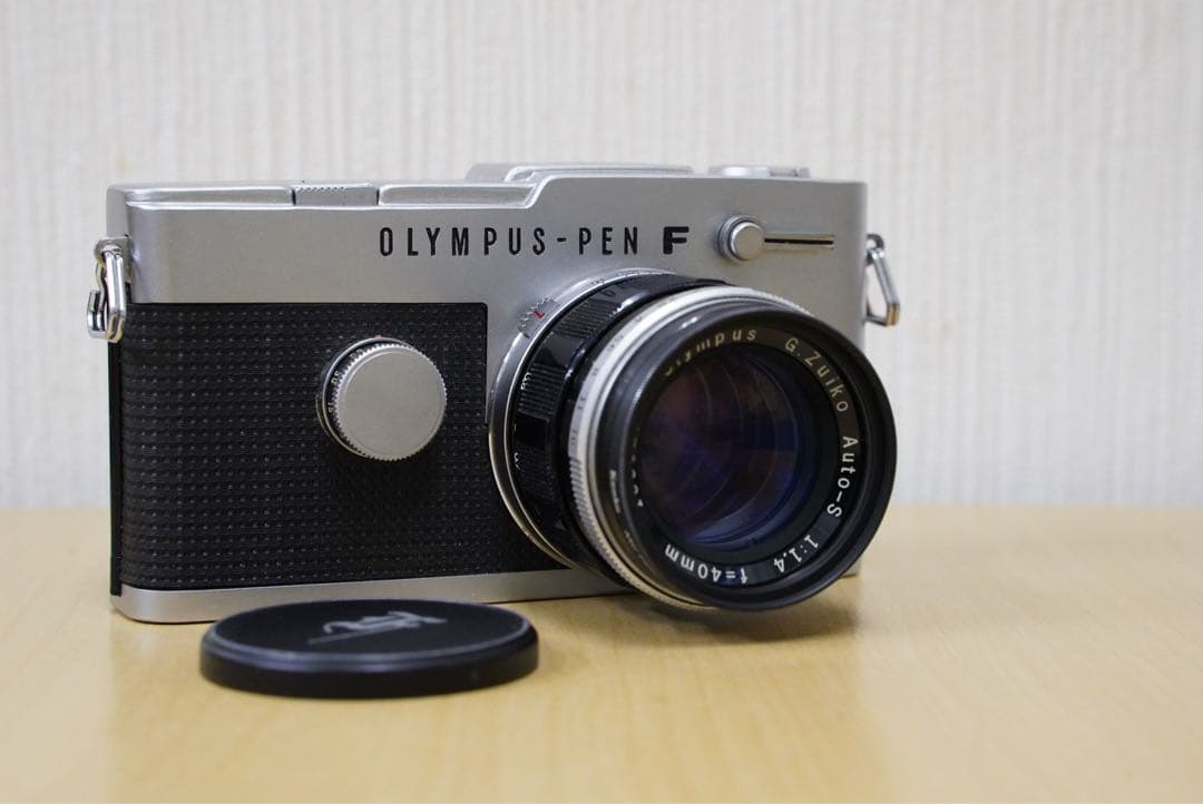 【完動品】OLYMPUS PEN FTハーフサイズ一眼フィルムカメラ