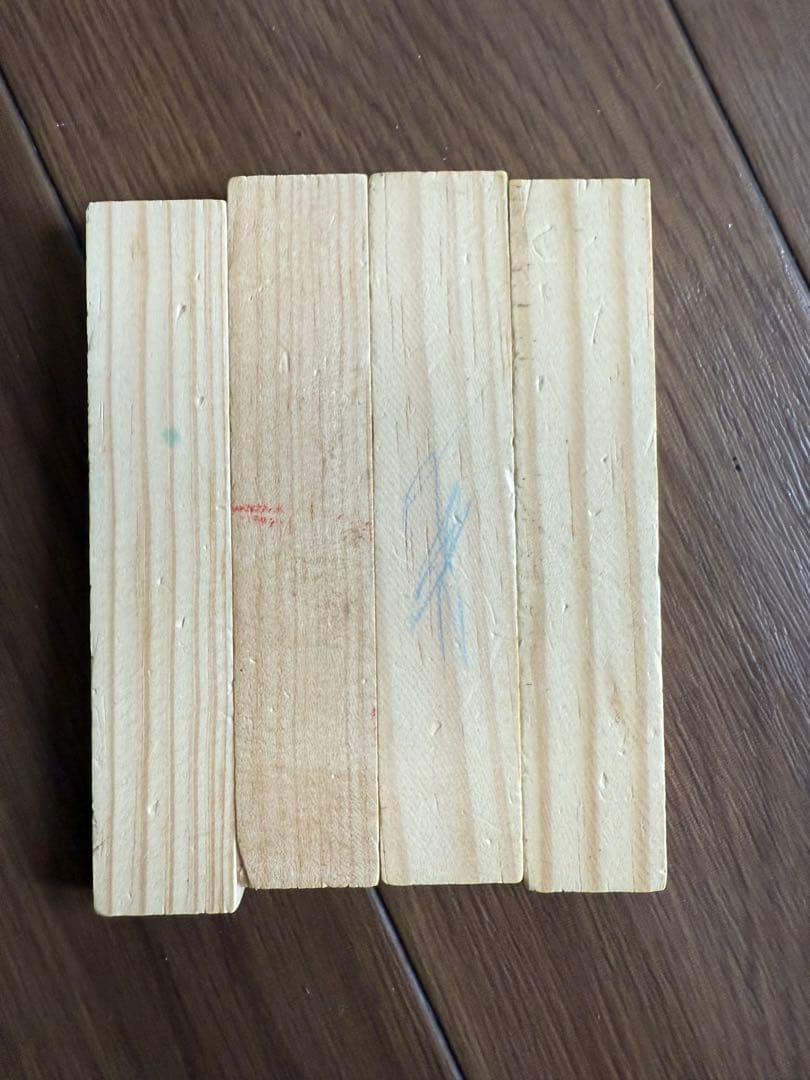 カプラ KAPLA 木箱 赤 デザインブック 木製 積み木