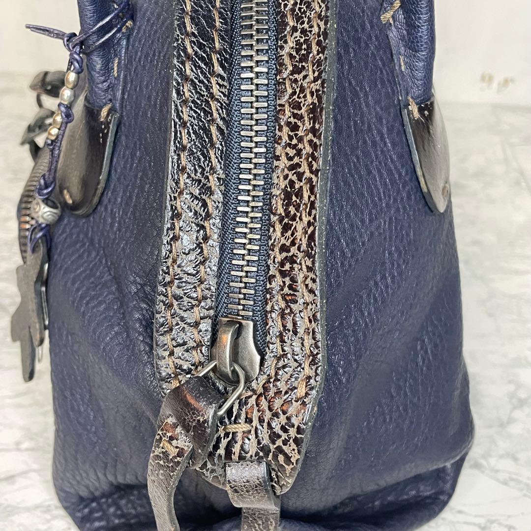 【美品】エンリーベグリン HENRY BEGUELIN レザー ショルダーバッグ