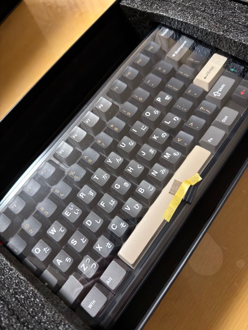 WOBKEY Rainy 75キーボード キースイッチ上位換装済み