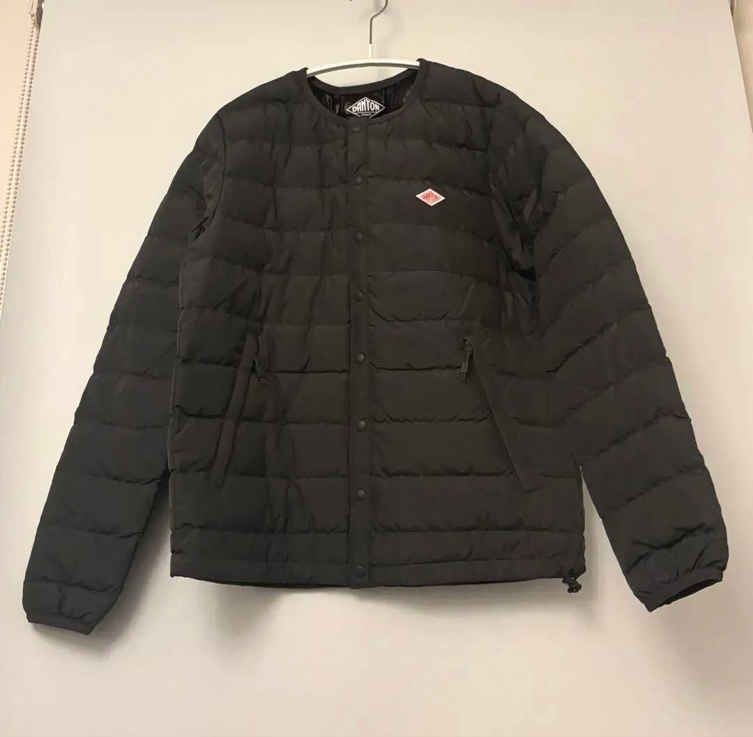 ダントンインナーダウンジャケットブラック