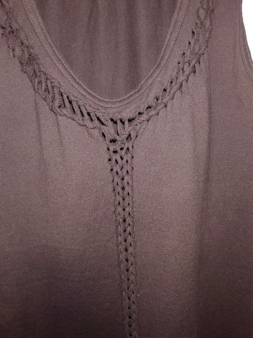 ナンバーナイン 編み込み タンクトップ 07ss ボーイ期