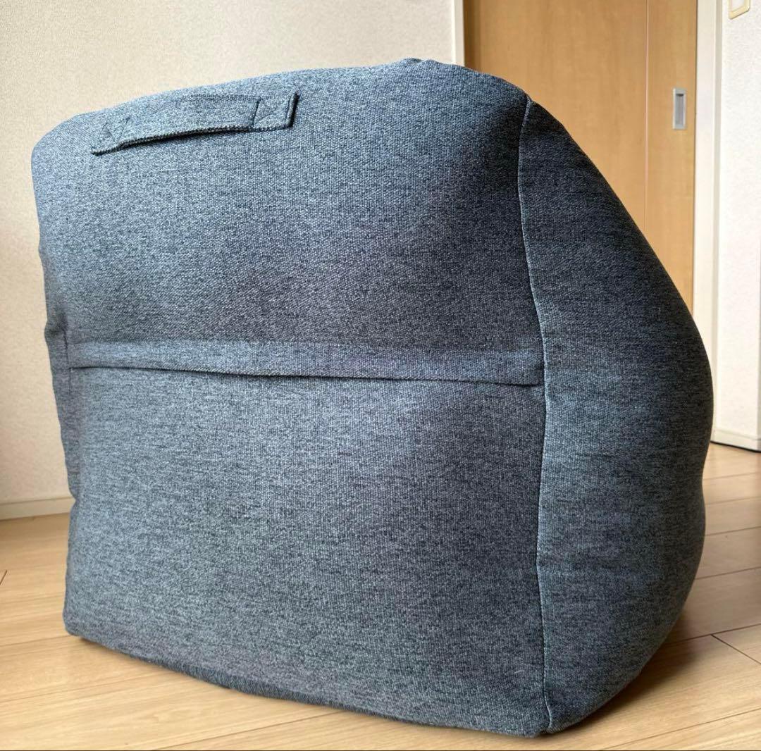 無印良品　空気できたソファ　ネイビー！