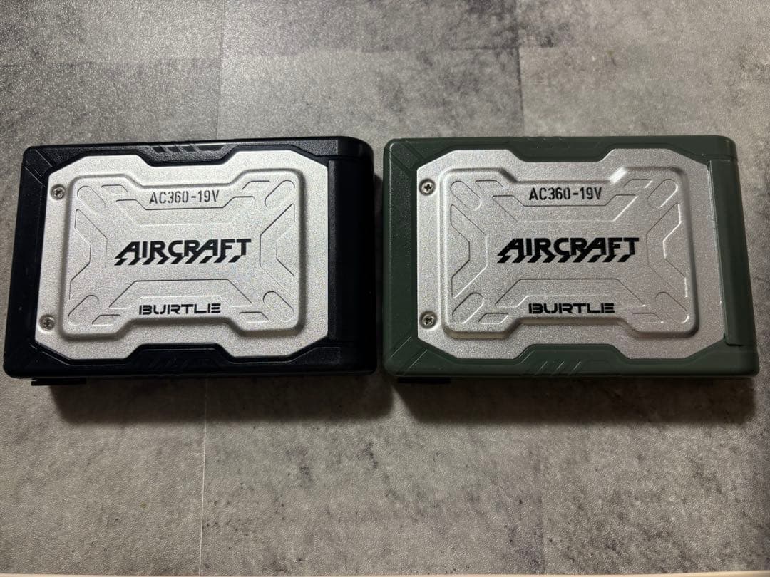 バートル　エアークラフト19V バッテリー　ファンセット　AC360 AC371