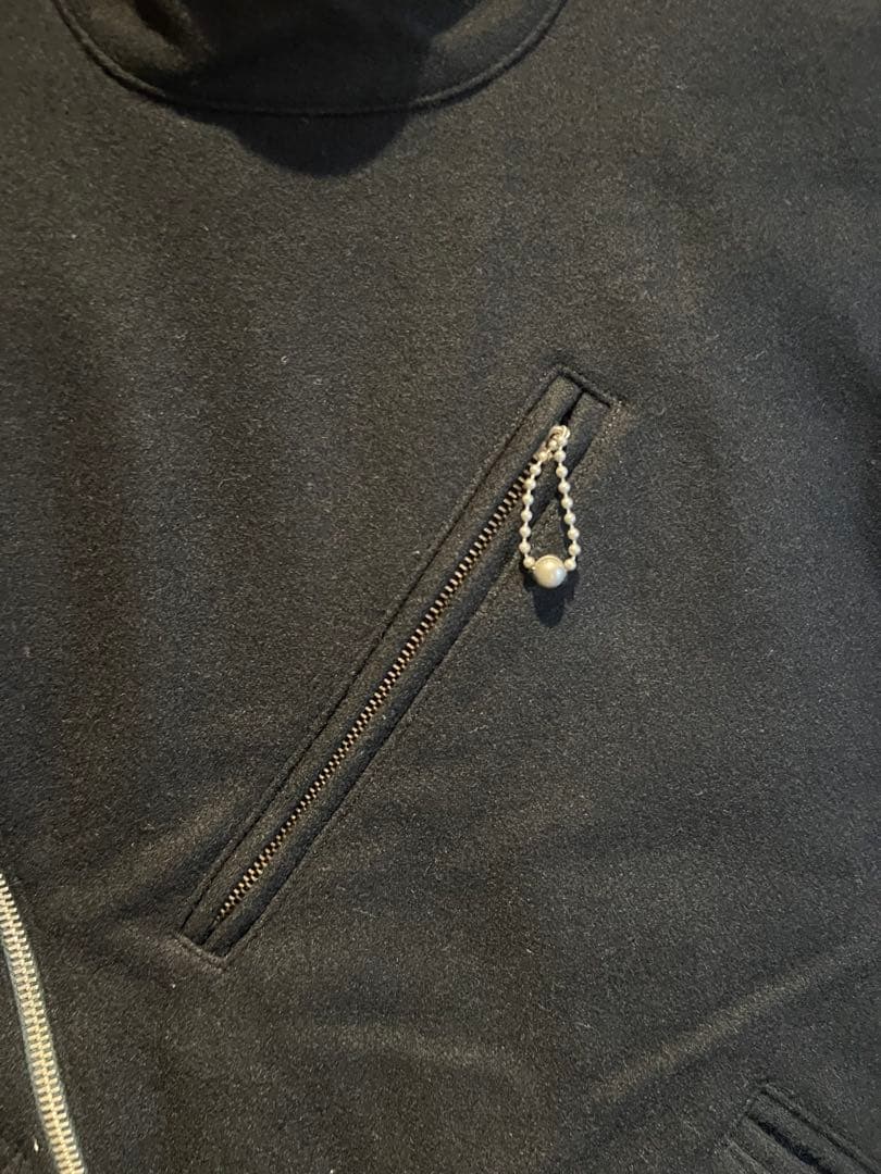 【Dappers】ウール メルトン アヴィエイタージャケット スポーツジャケット