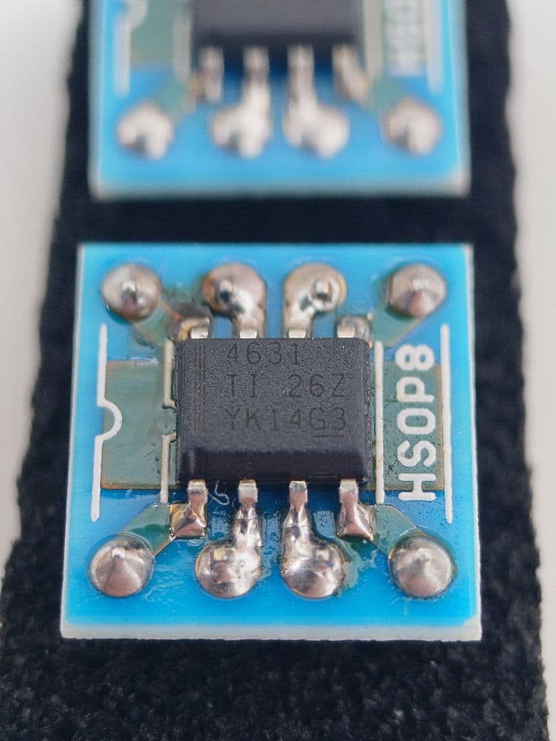 アンプ THS4631 4601 LT1028 1115 ADA4898 OPA1612