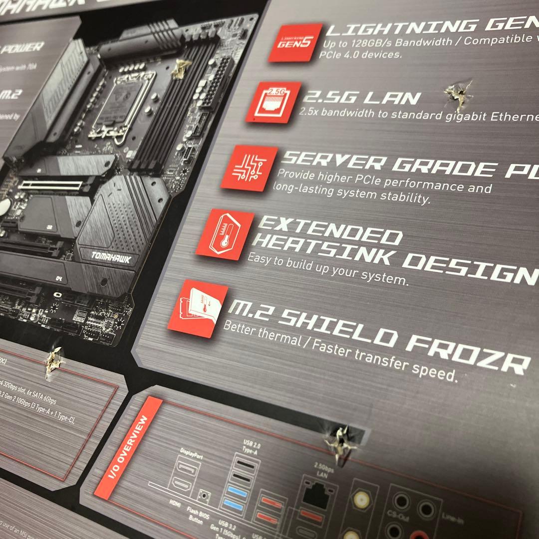 マザーボード MSI MAG Z690 TOMAHAWK WIFI DDR4