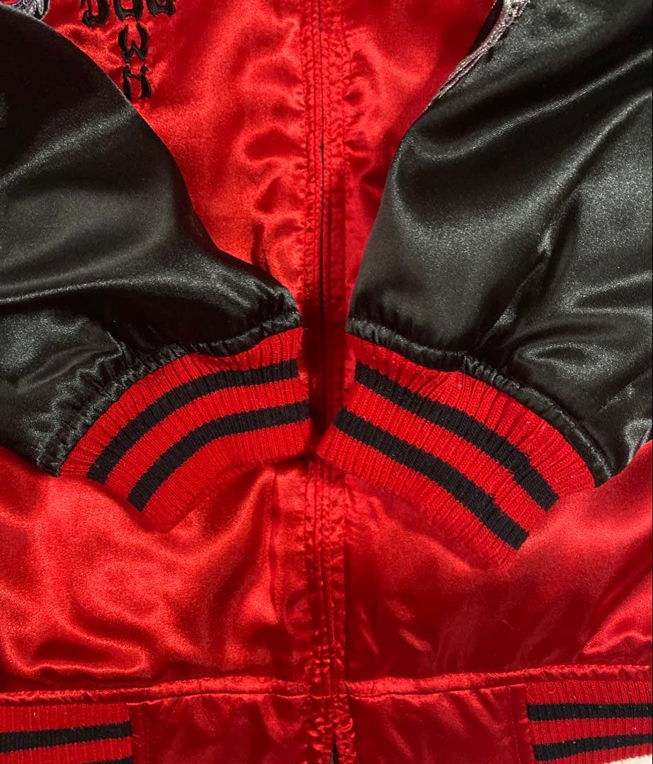 ほまれ 桃 龍 pink Dragon ピンクドラゴン スカジャン ナイロ