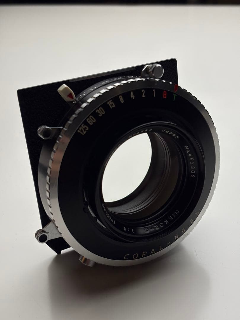 450mm f9 NIKKOR-Q Nippon Kogaku 大判 8x10