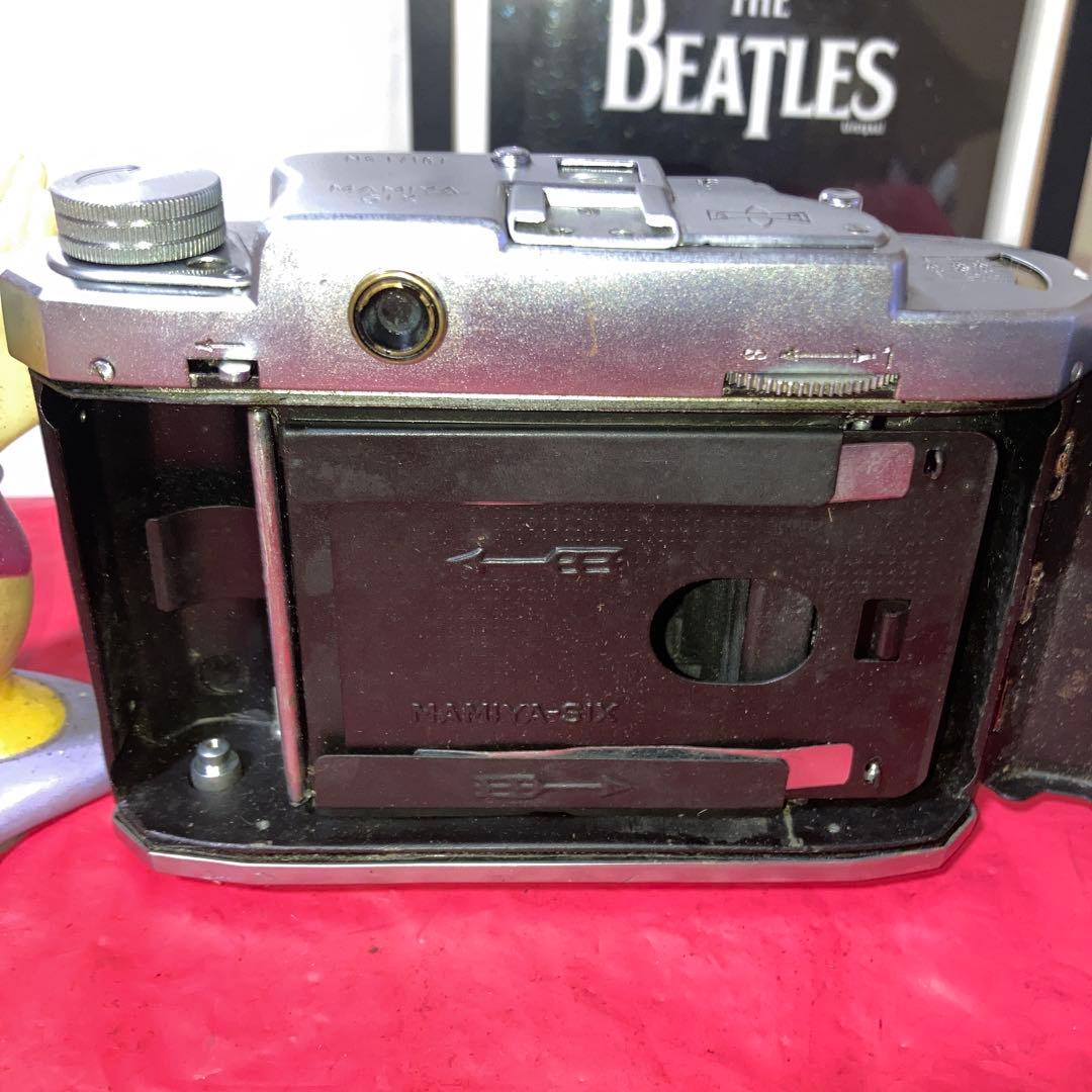 ヴィティージ蛇腹MAMIYA sixレンジファインダー中判カメラ 露出機能動完動