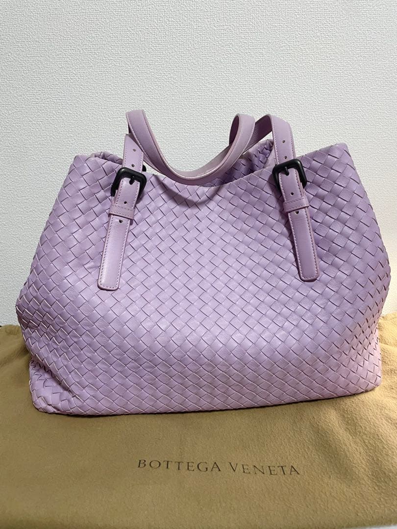 Bottega Veneta 紫 トートバッグ/ラージサイズ