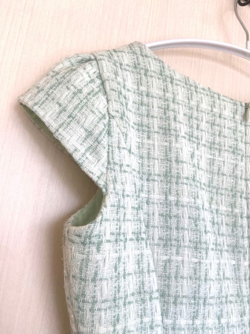 美品 マリーミー Marry me ツイードワンピース