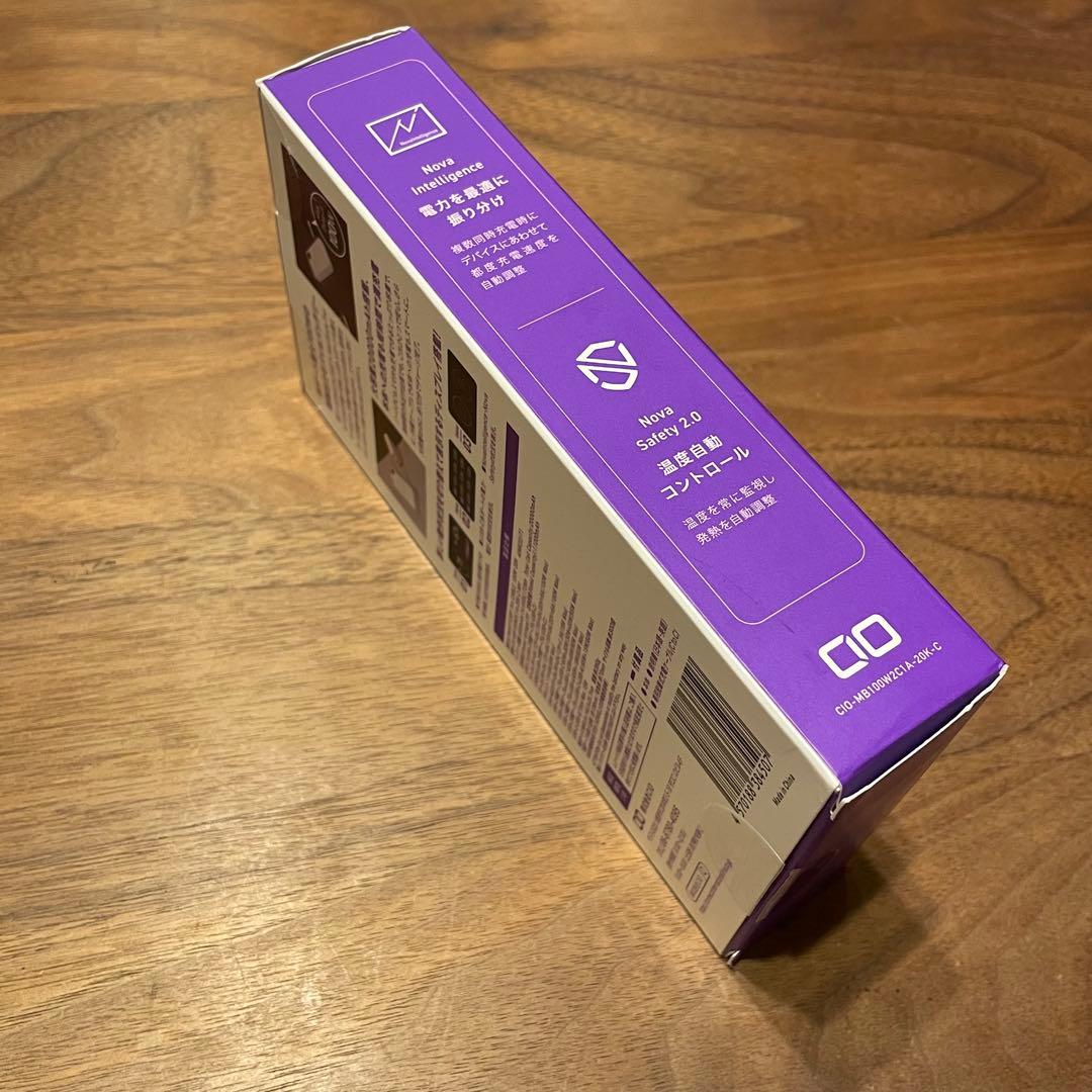 【新品未使用】CIO SMARTCOBY Pro Cable 100W 20K