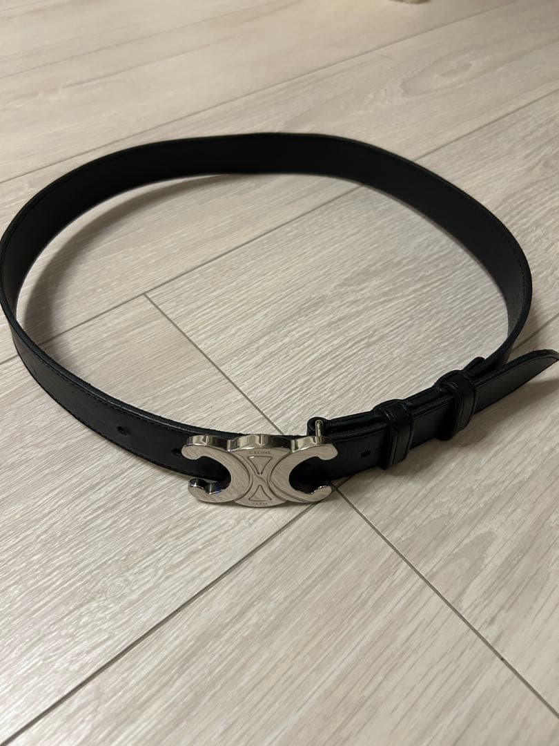 セリーヌ　ヴィンテージカーフスキン　ベルト　75