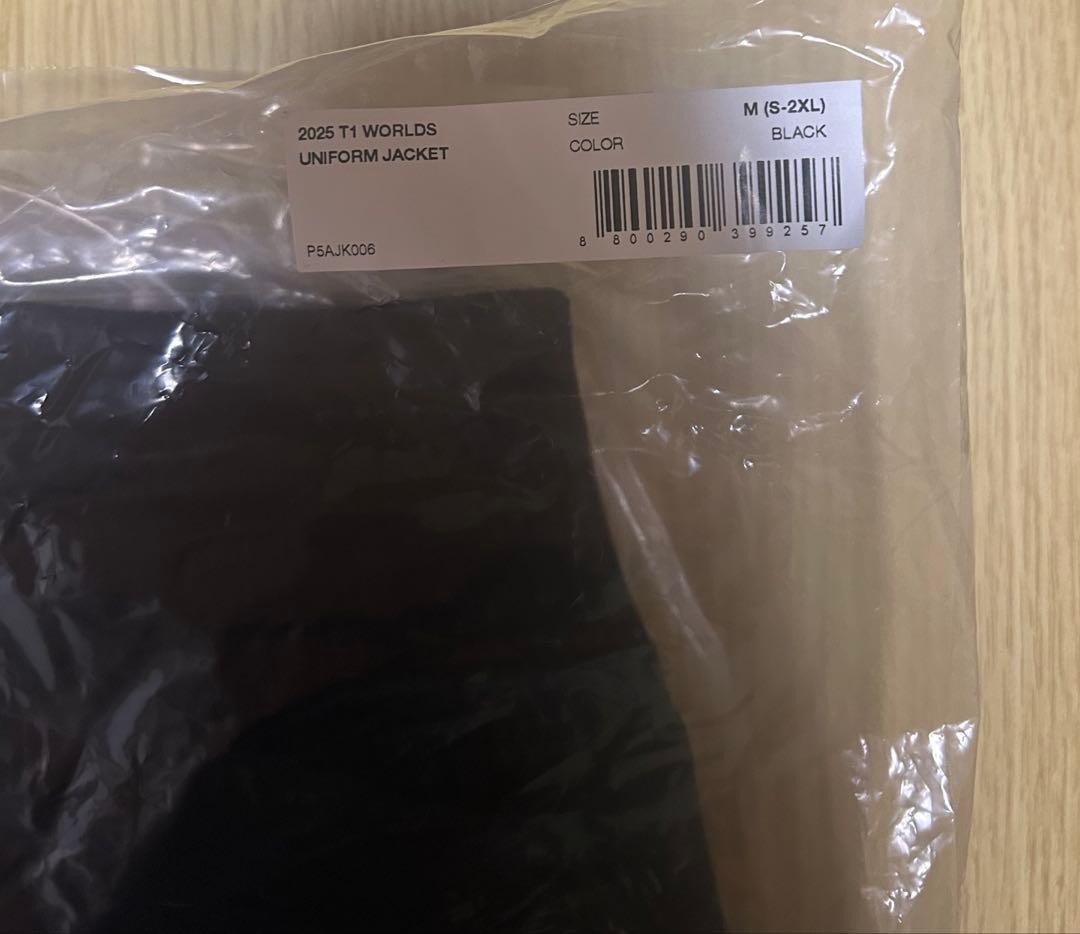 2025 T1 WORLDS UNIFORM JACKET Mサイズ