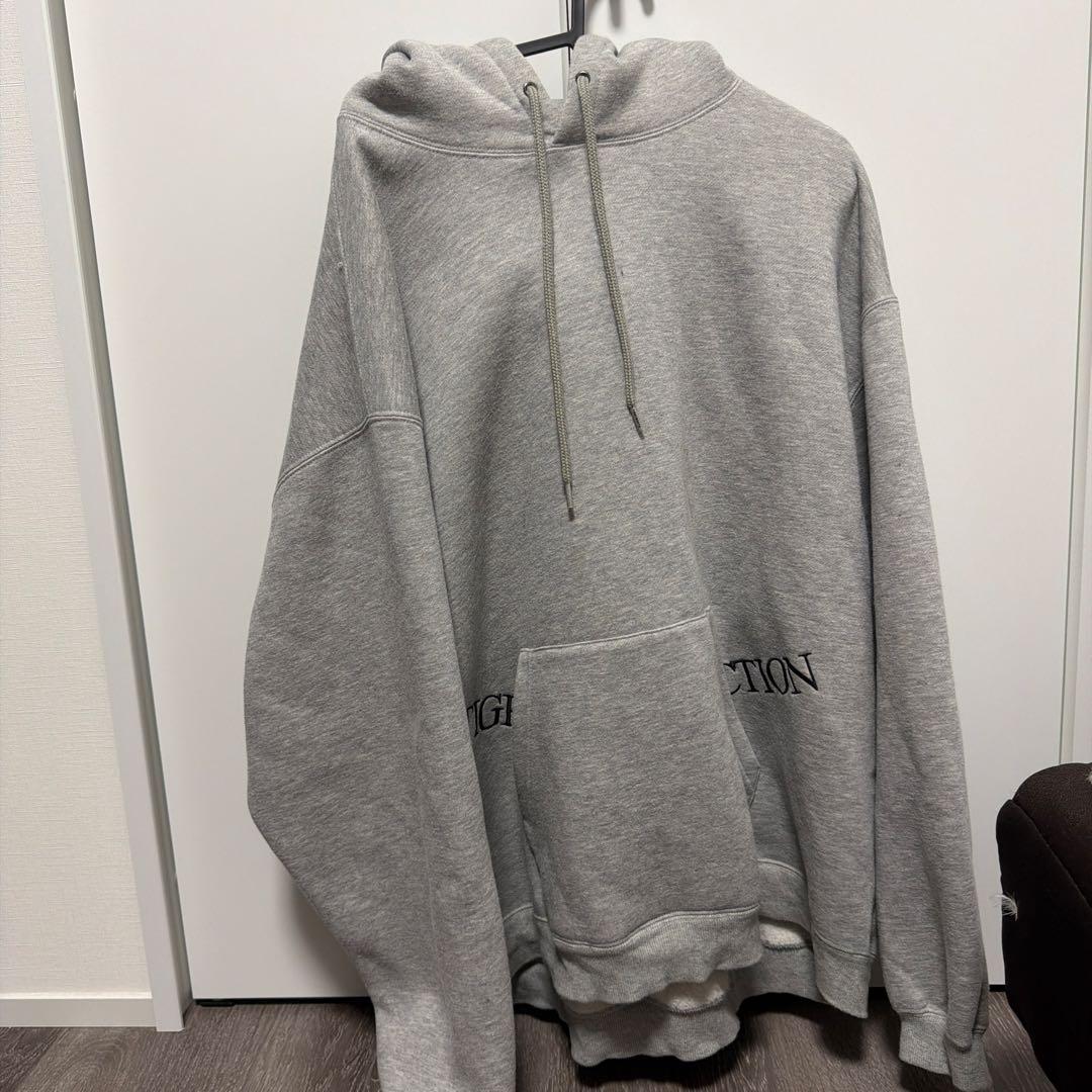 TIGHTBOOTH グレー フード付きパーカー