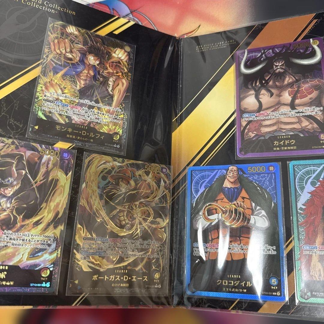ワンピース　プレミアムカードコレクション　リーダーコレクション